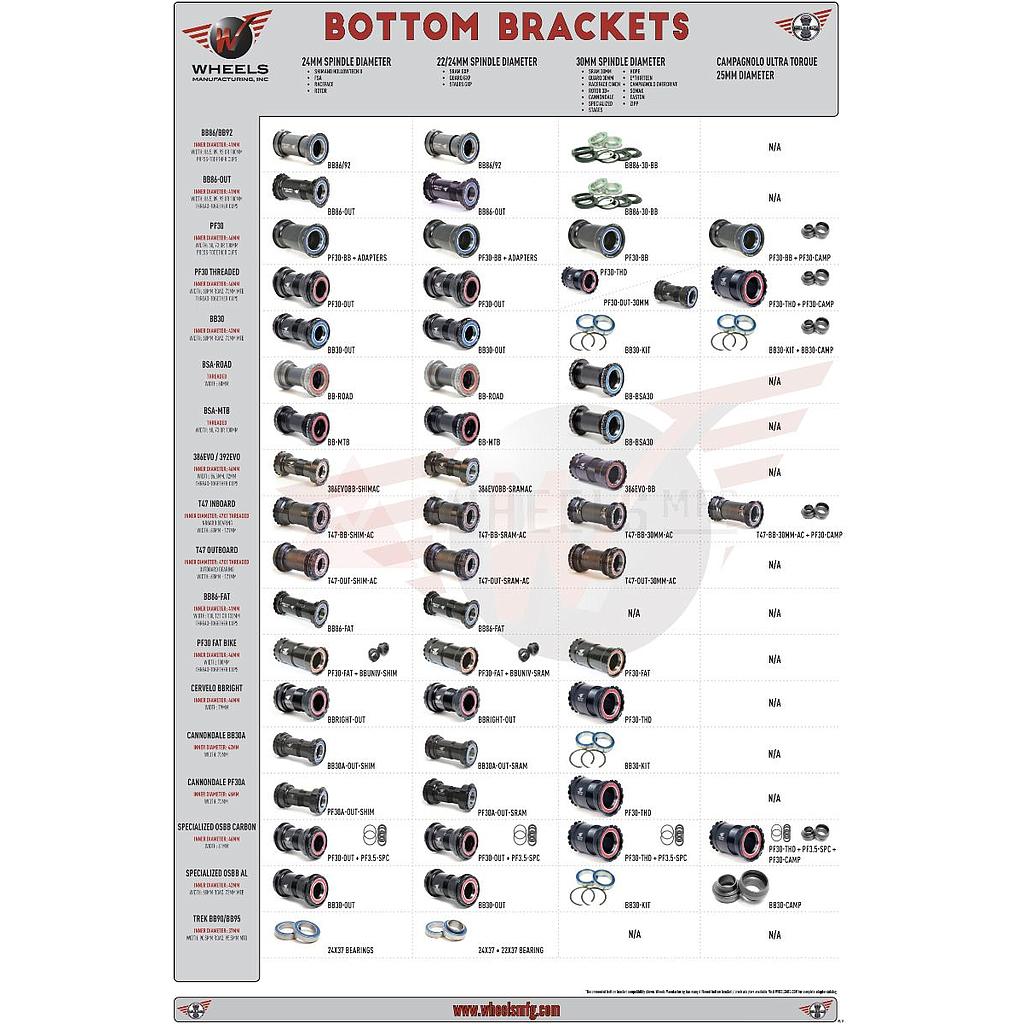 CATALOGO WHEELS MANUFACTURING DE BOTTOM BRACKETS