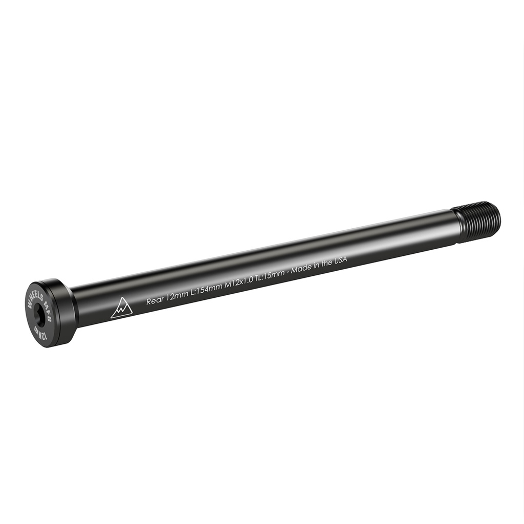 WHEELSMFG EJE TRASERO 12 X 154 ROSCA 1.0x 15 mm
