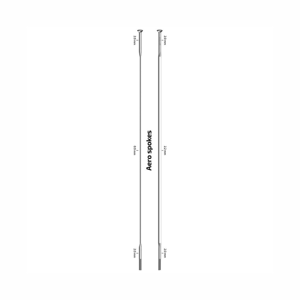 RAYO SAPIM CX-RAY "Straight Pull" PLATA (PRECORTADOS DE FABRICA)