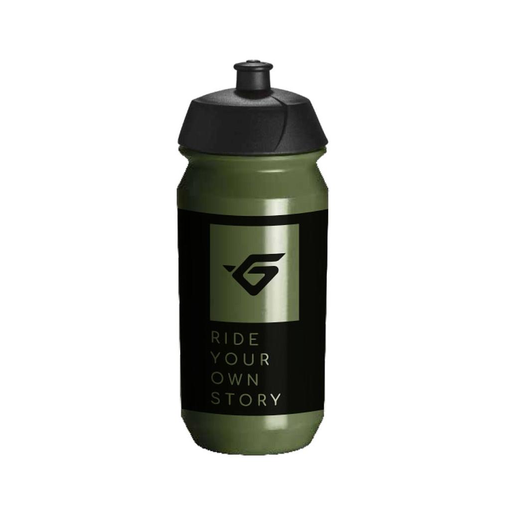 BIDON SHIVA BIO 500CC OLIVE/NEGRO "HUTCHINSON"