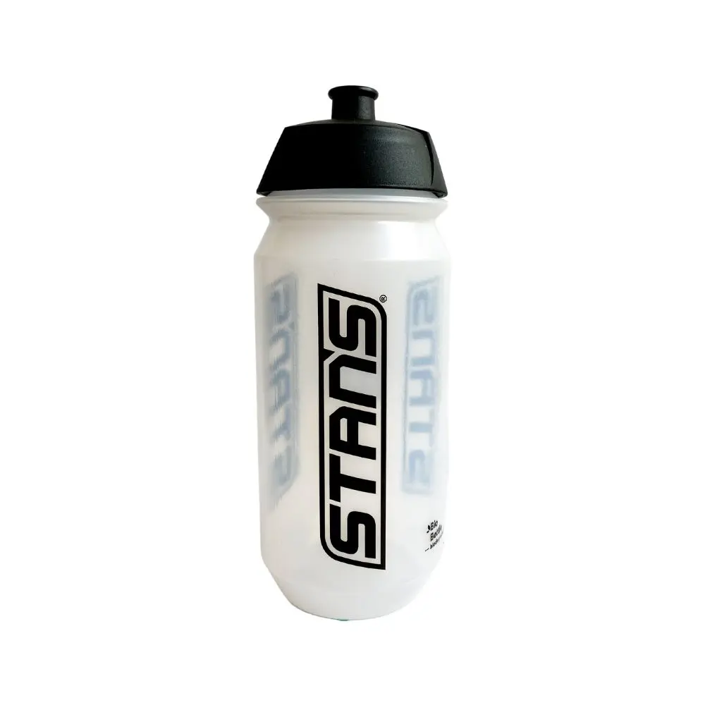 BIDON SHIVA BIO 500CC TRANSPARENTE/NEGRO "STAN´S"