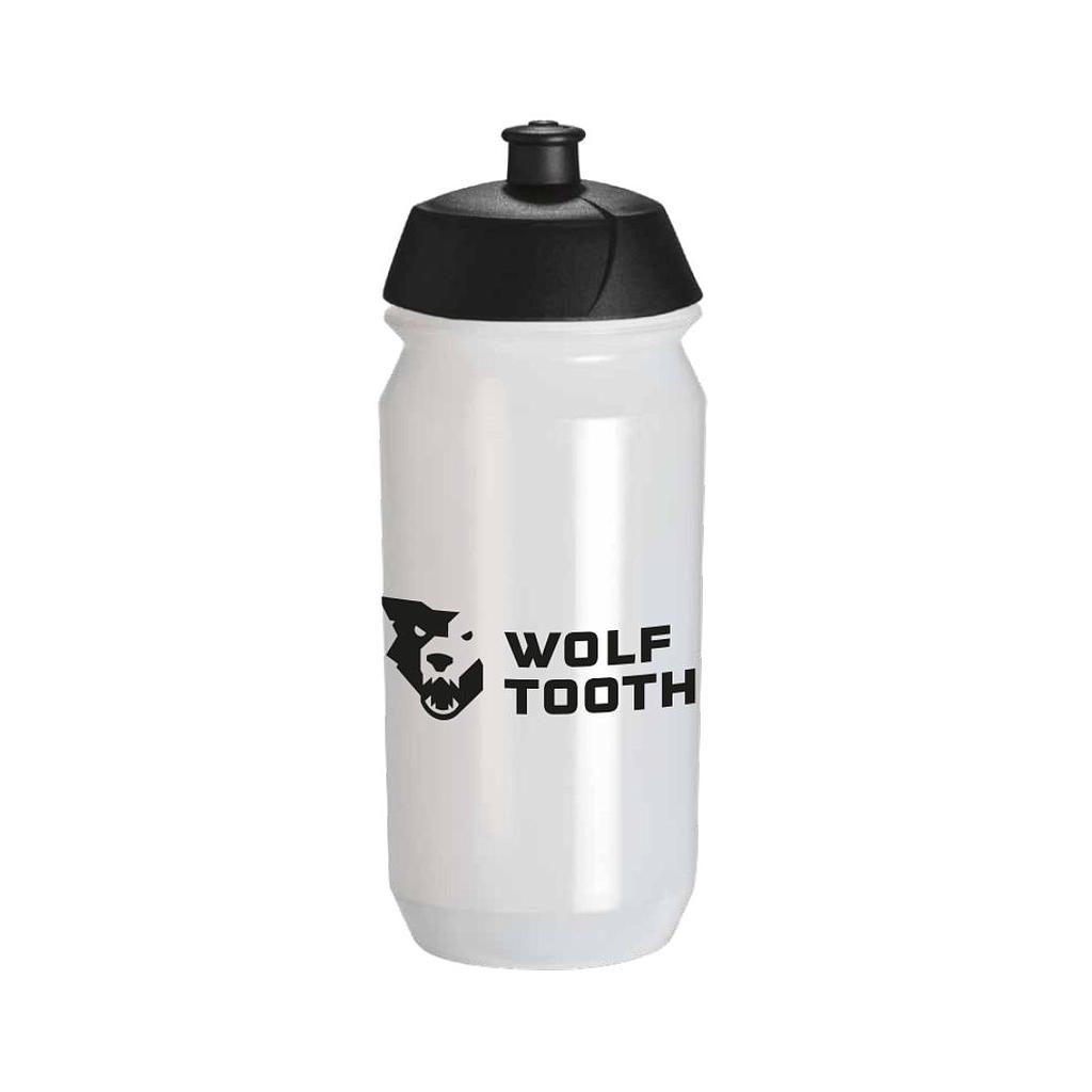 BIDON SHIVA BIO 500CC TRANSPARENTE/NEGRO "WOLF TOOTH"