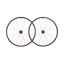 JUEGO DE RUEDAS BITEX BOOST CON ARO STAN'S FLOW MK4 29" 32H EDICION ESPECIAL ROJO 
