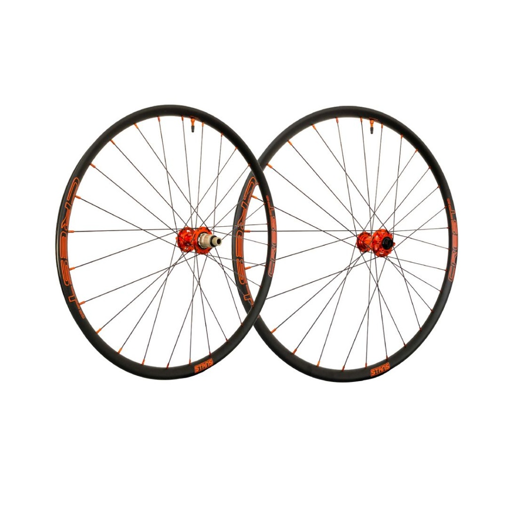 JUEGO DE RUEDAS BITEX BOOST CON ARO STAN´S CREST MK4 29" 28H EDICION ESPECIAL ROJO