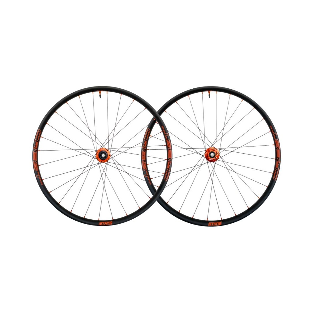 JUEGO DE RUEDAS BITEX BOOST CON ARO STAN'S CREST MK4 29" 28H EDICION ESPECIAL NARANJA