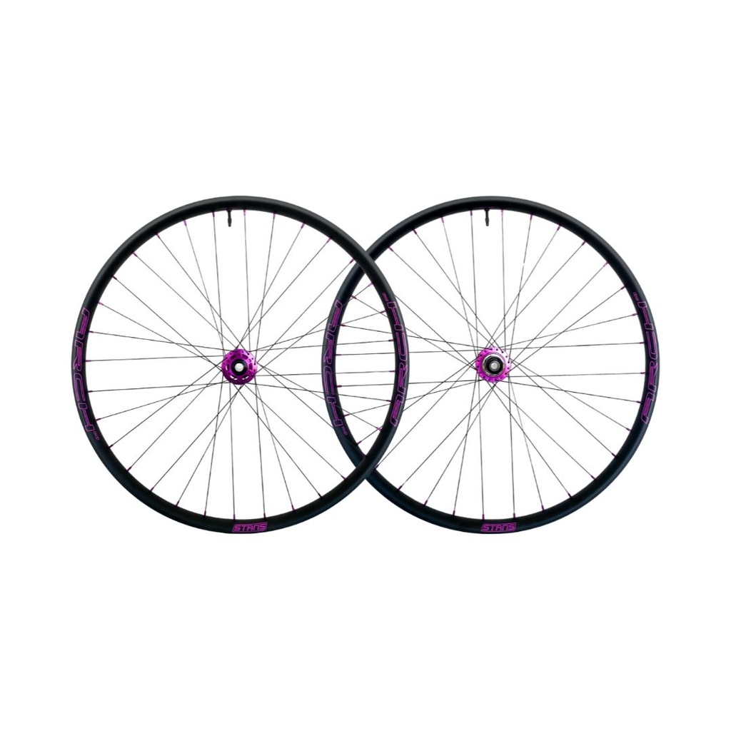 JUEGO DE RUEDAS BITEX BOOST CON ARO STAN'S ARCH MK4 29" 32H EDICION ESPECIAL MORADA