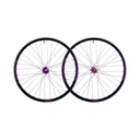 JUEGO DE RUEDAS BITEX BOOST CON ARO STAN'S ARCH MK4 29" 32H EDICION ESPECIAL MORADA