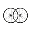 JUEGO DE RUEDAS FFWD OUTRIDE RUTA/GRAVEL ALU DT350 12x100mm & 12x142mm (HG) NEGRO MATTE