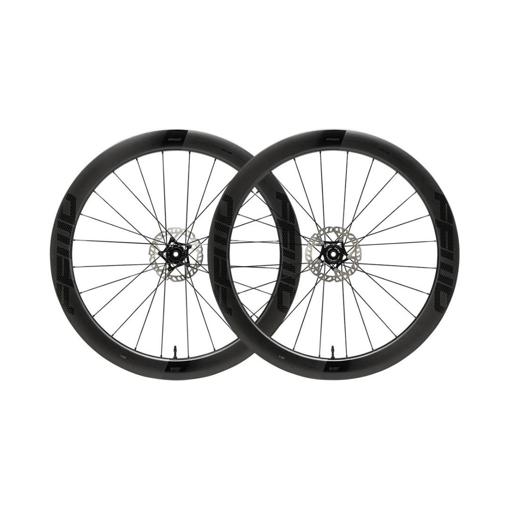 JUEGO DE RUEDAS FFWD RYOT (55MM) FULL CARBON FFWD (HG) NEGRO MATTE
