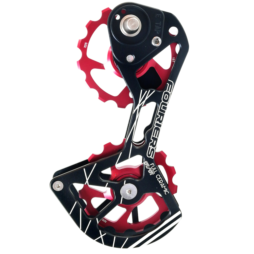 KIT POLEA Y CAJA P/CAMBIO FOURIERS CT-DX017-TAPH-N1 SRAM RED ETAP NE/RO