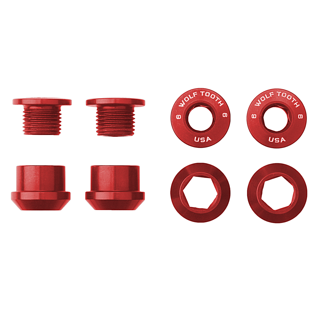 WOLFTOOTH JGO. 4 TORNILLOS/TUERCAS PARA PLATO