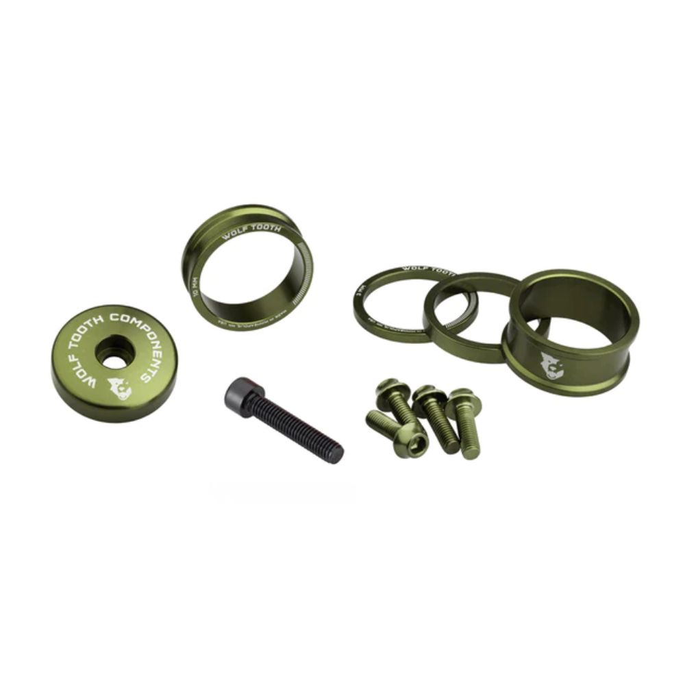 WOLFTOOTH  BLING KIT ESPACIADORES Y TORNILLOS