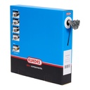 Caja ELVEDES de 100 cables de Cambio 2 250 mm 1 × 19 cables de acero inoxidable Ø1 5 mm Ø4 5×4.5
