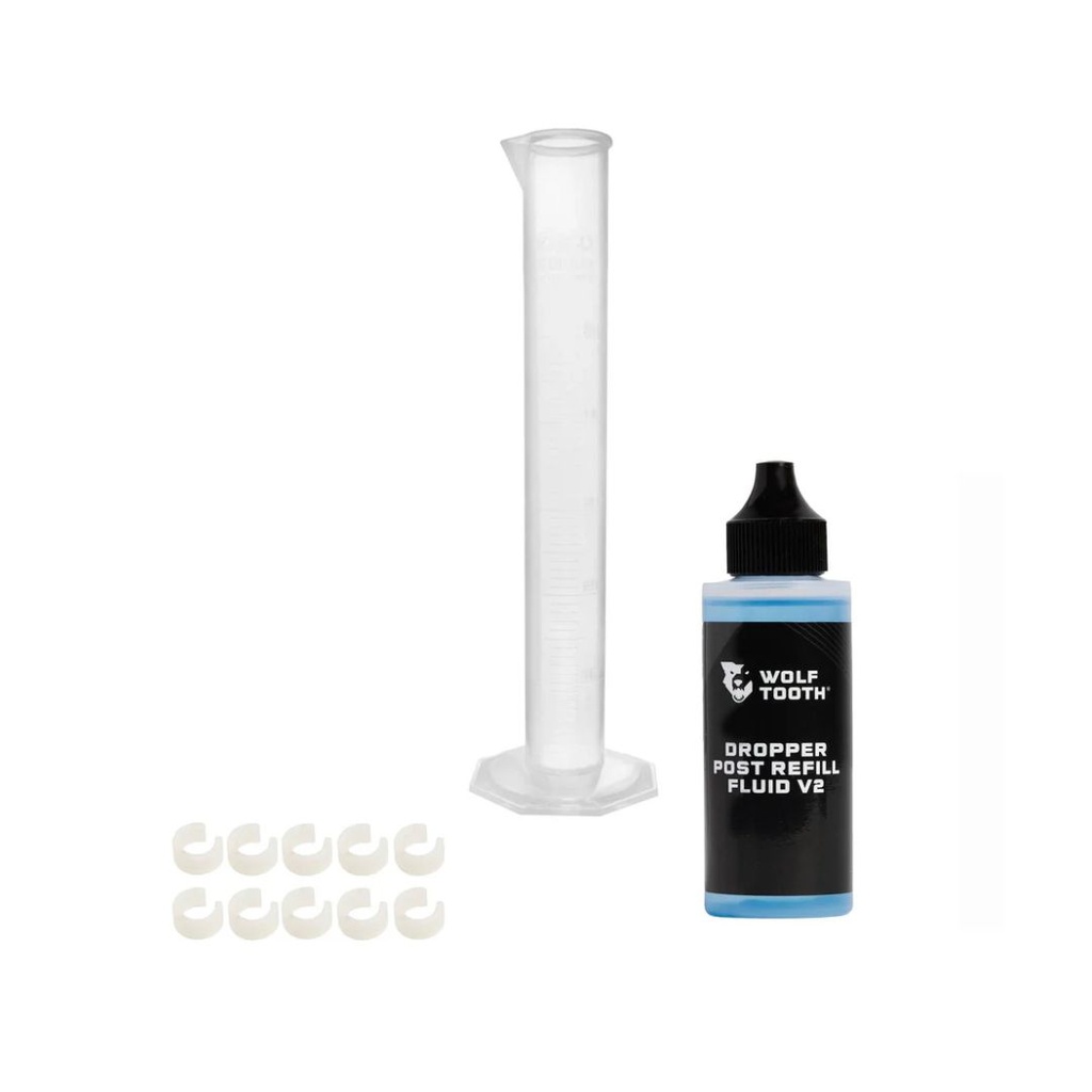 Resolve Dropper Post Travel Spacers & Fluid Kit