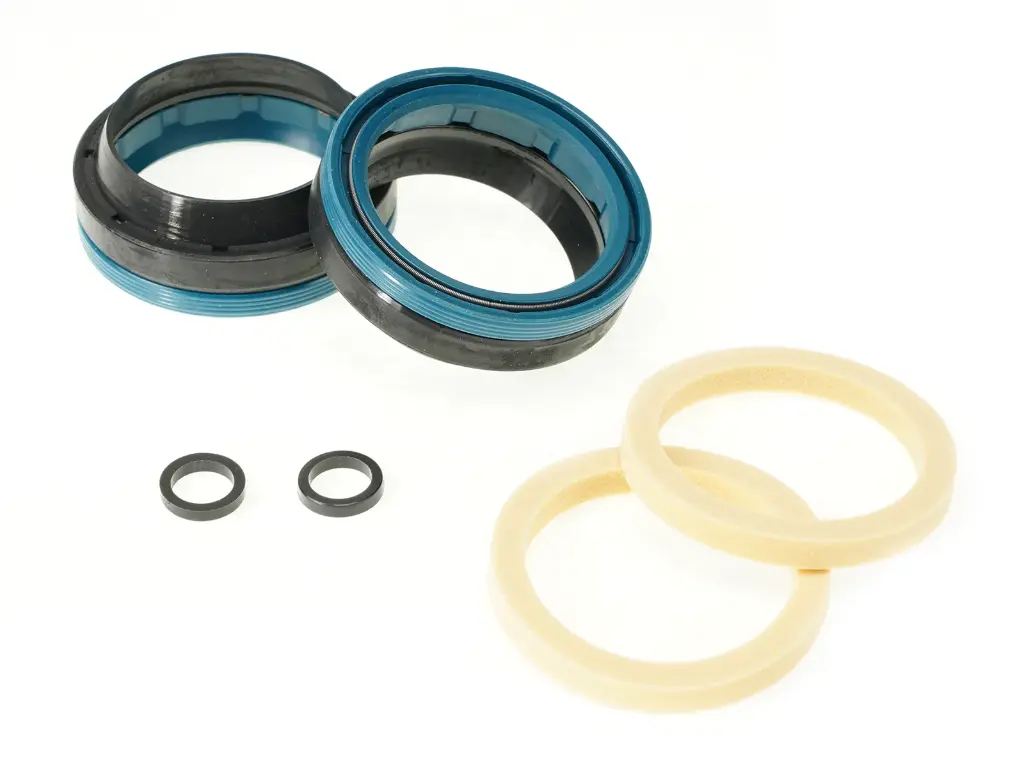 FKH-7011 - Kit de retenes para horquilla Rock Shox de 35 mm con tecnología HyGlide