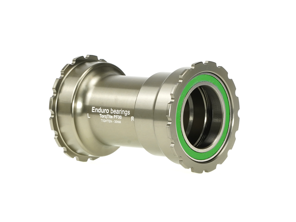 BKSR-0132 - Torqtite, stainless steel, Radial Bearing Bottom Bracket for PF30 Framesets and BB30 Cranksets