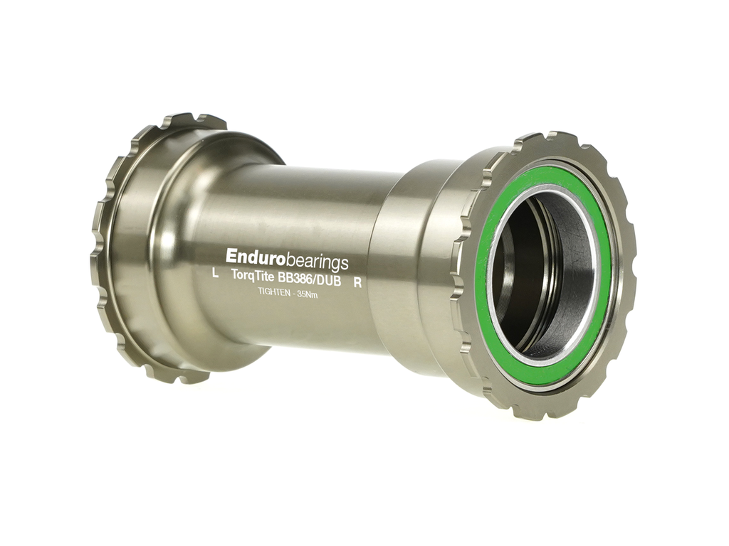 BKSR-0167 - Torqtite, stainless steel, Radial Bearing Bottom Bracket for BB386 Framesets and SRAM DUB Cranksets