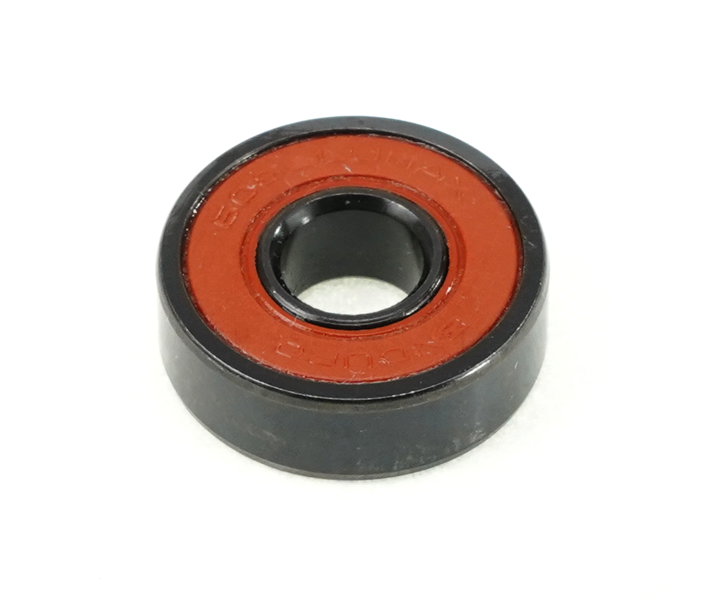 608 LLU MAX BO - MAX-Design, Black-Oxide, ABEC-3, radial suspension bearing - 8mm x 22mm x 7mm