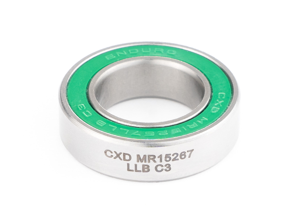 CXD MR 15267 LLB C3 - XD15 Ceramic-Hybrid, ABEC-5, Radial Bearing (C3 Clearance) - 15mm x 26mm x 7mm