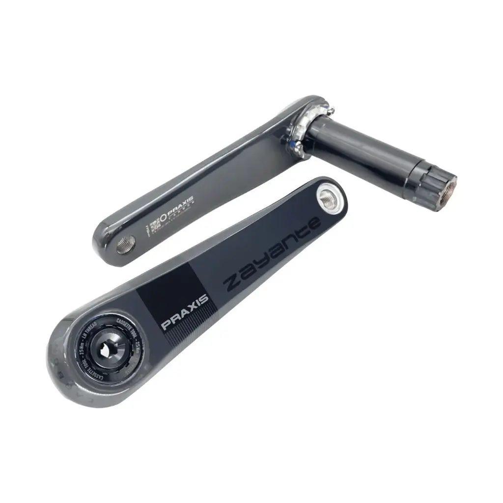 PAR DE BIELAS PRAXIS ZAYANTE | RUTA| CARBON-GR 