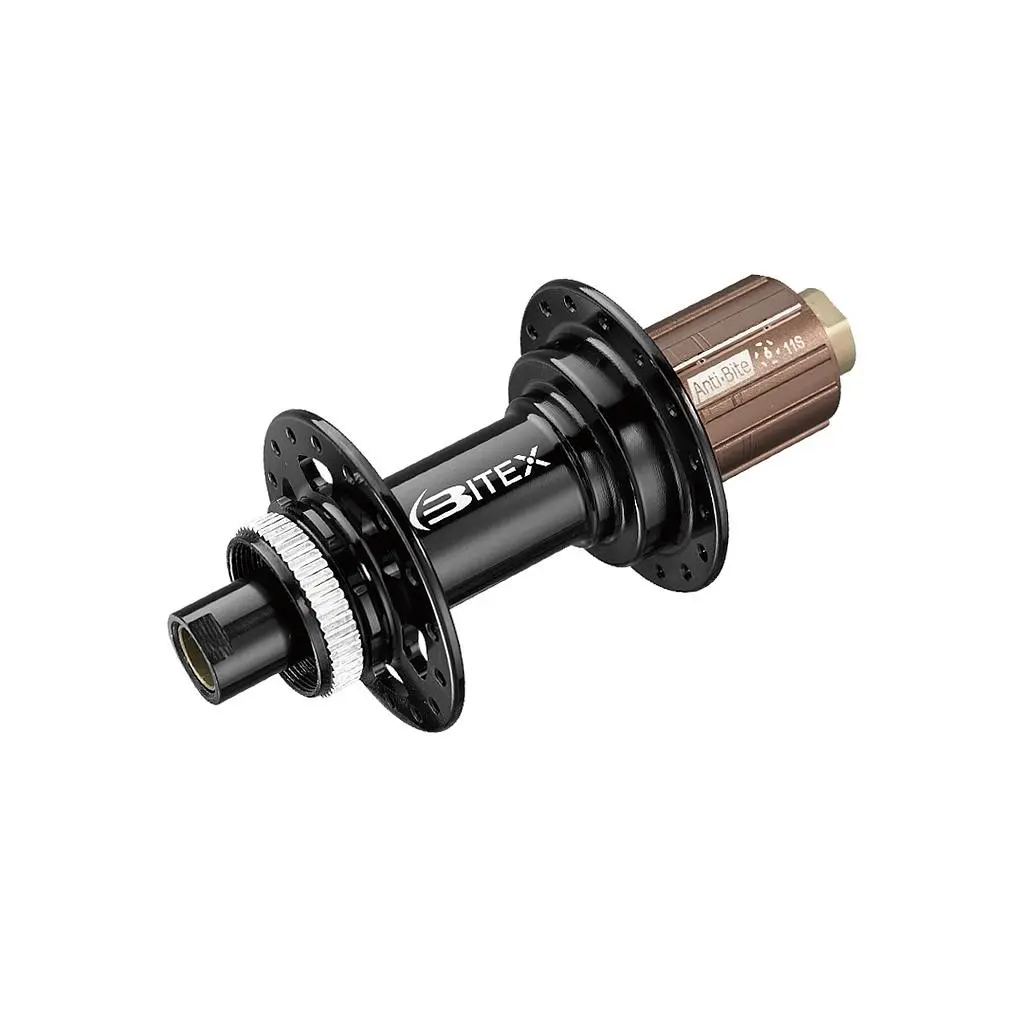 MAZA TRASERA BITEX ´23 BX212 CENTERLOCK BOOST 12x148MM NEGRA "J" (EJE DE CROMOLIO)