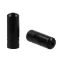 100 FERULAS "END CAPS" ø4,3mm NYLON NEGRO