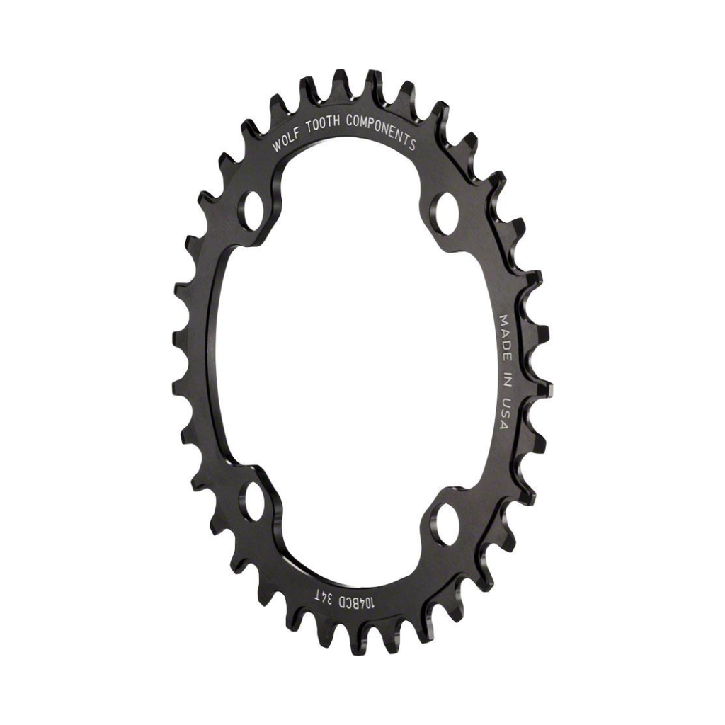 WOLFTOOTH MONOPLATO BCD104X32T OVALADO NEGRO (P/SHIMANO 12V)