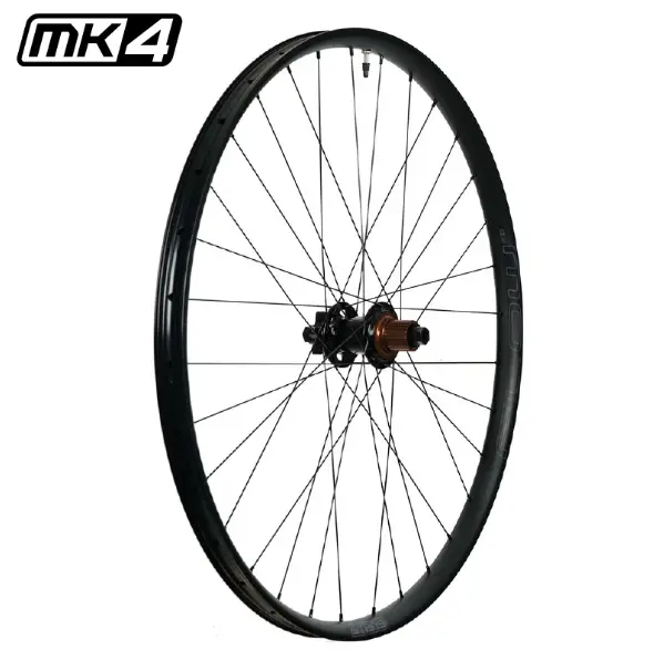 RUEDA TRASERA MTB CON STAN´S FLOW MK4 Y MAZA BITEX HG 29 32H 12X148 NEGRA