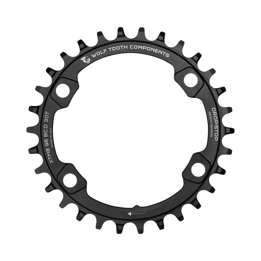 WOLFTOOTH MONOPLATO BCD96X34T XT-M8000/SLX-M7000 (11V) NEGRO