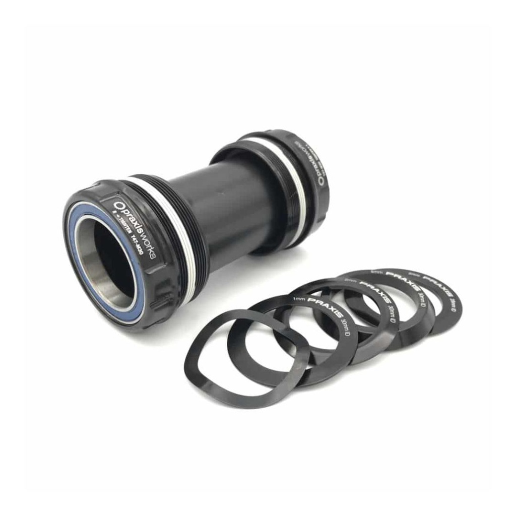 TAZA DE CENTRO PRAXIS M30 - T47 EXTERNAL BEARING 68MM RUTA | 73MM  MTB