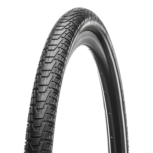 [HS-PV703355] LLANTA HUTCHINSON HAUSSMANN INFINITY URBAN 700CX40 CON REFLEJANTE NEGRA (para cámara)