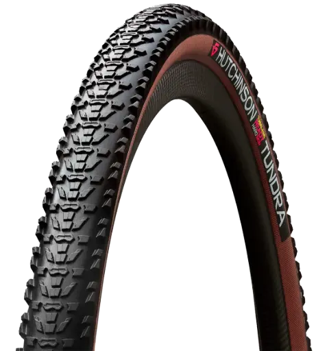 [HS-PV531691] LLANTA HUTCHINSON TUNDRA 700X40 TUBELESS READY HARDSKIN CAFE