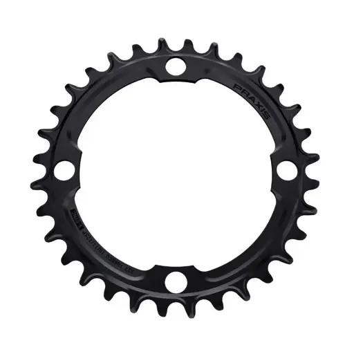 [PS-32-NW2001] MONOPLATO PRAXIS 104BCD | MTB | 32T | N/W(10/11/12V) | NEGRO