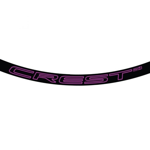 [SN-PR1355] CALCOMANIAS ARO CREST MK4 29"  MORADO (P/1 ARO)