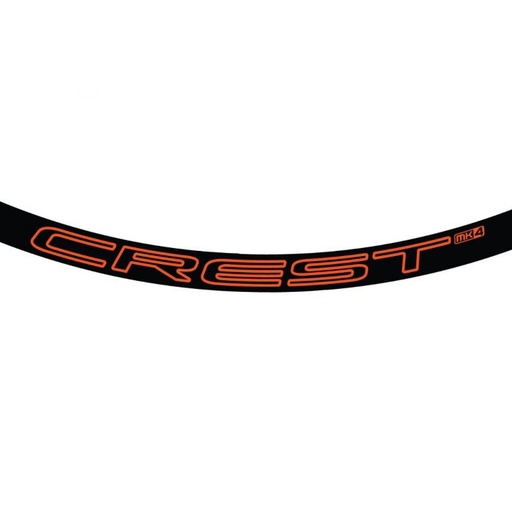 [SN-PR1352] CALCOMANIAS ARO CREST MK4 29"  NARANJA (P/1 ARO)