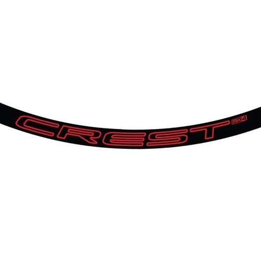 [SN-PR1358] CALCOMANIAS ARO CREST MK4 29"  ROJO (P/1 ARO)