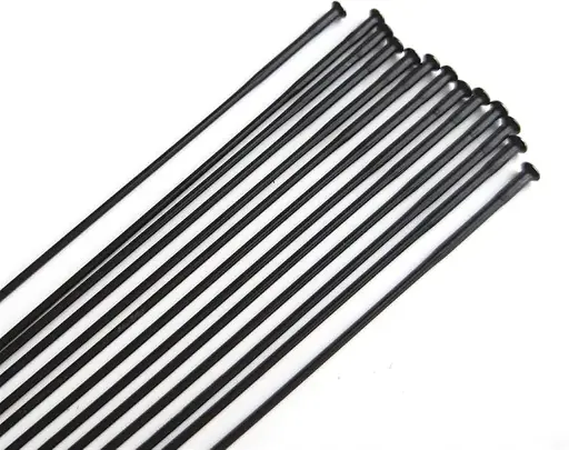 [SP-LEADER-NT-SP-310MED-BLK] RAYO SAPIM LEADER "Straight Pull" NEGRO (A MEDIDA PERSONALIZADA DESDE 210 A 304MM)