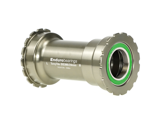 [EB-BKSR-0142] BKSR-0142 - Torqtite, stainless steel, Radial Bearing Bottom Bracket for BB386 Framesets and Shimano 24mm Cranksets