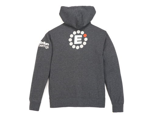 [EB-SS-0001-XL] SS-0001-XL - Enduro Bearings Hoodie | Independent Trading Company | full zip, long sleeve | unisex | size XL | dark gray heather