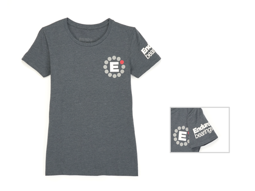 [EB-TS-0001-W-SM] TS-0001-W-SM - Enduro Bearings T-Shirt | Next Level Apparel | short sleeve | womens | size SM | dark gray heather