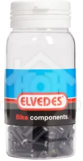 [EV-ELV2012008] 50 FERRULES SELLADAS ø4,2mm ALUMINIO NEGRO