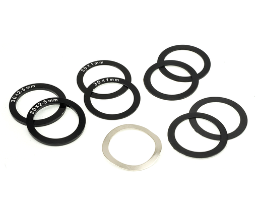 [EB-SPK-54119] SPK-54119 - 30mm Bottom Bracket spindle Spacer Kit