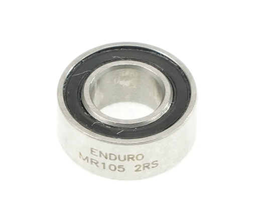 [EB-BB MR 105 2RS-blk] MR 105 2RS - ABEC-3 Radial Bearing (C3 Clearance) - 5mm x 10mm x 4mm