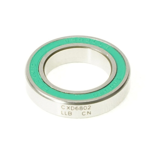 [EB-BB CXD 6802 LLB-bx] CXD 6802 LLB - XD15 CERÁMICO-HÍBRIDO, ABEC-5, BALERO RADIAL (JUEGO NORMAL) - 15 MM X 24 MM X 5 MM