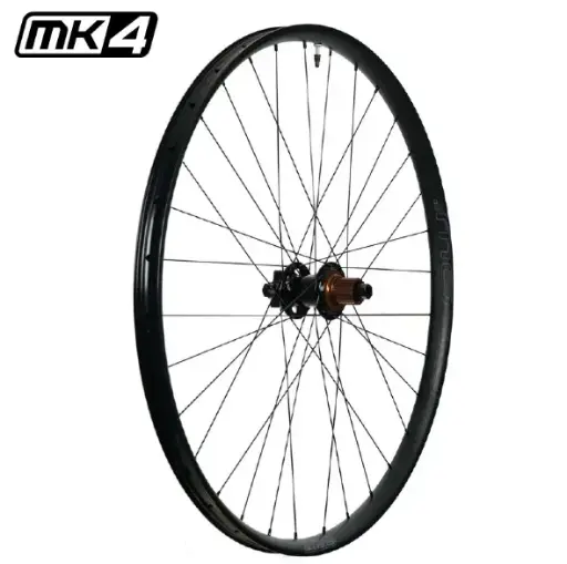 [SN-WMK4ARR001-MS] RUEDA TRASERA MTB CON STAN´S FLOW MK4 Y MAZA BITEX MS 29 32H 12X148 NEGRA