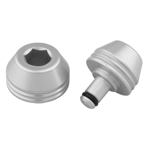 [WT-AXLE12-BTN-TRNR] WOLFTOOTH PAR TAPAS EJES WOLFTOOTH PARA ENTRENADOR