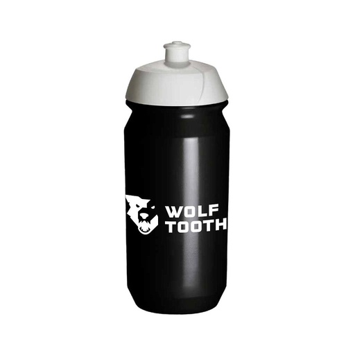 [TX-B10-2024-WT-03] BIDON SHIVA BIO 500CC NEGRO/BLANCO "WOLF TOOTH"