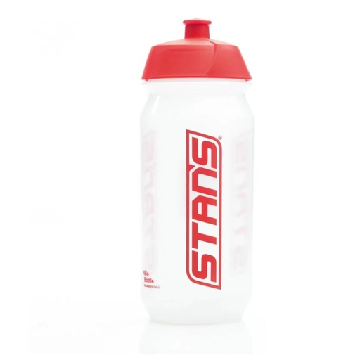 [TX-B10-22200-01] BIDON SHIVA BIO 500CC TRANSPARENTE/ROJO "STAN´S"
