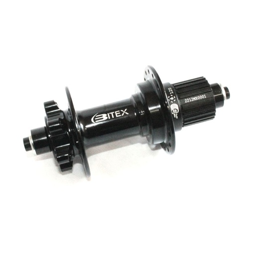 MAZA TRASERA MTB BITEX ´25 BX211 6B BOOST QR-141 NEGRA "J"