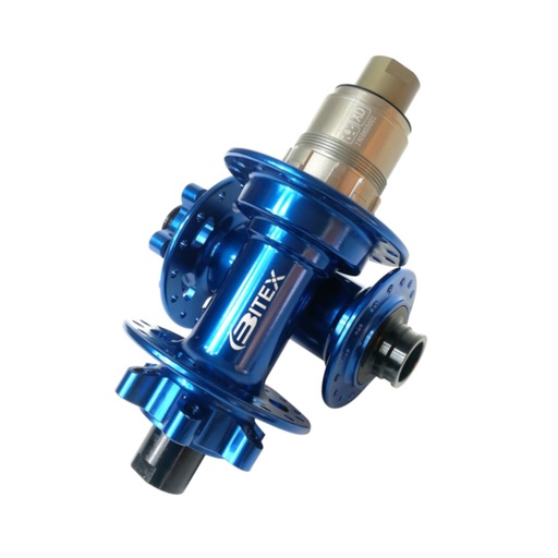 [BX-BX211PAZQR28/E-XD] PAR DE MAZAS BITEX BX211 BOOST 15X110MM/QR-141MM BODY XD AZUL 28H (EZO) 